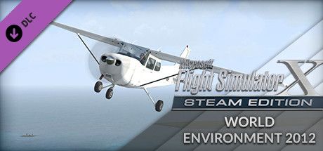 Front Cover for Microsoft Flight Simulator X: Steam Edition - World Environment 2012 (Windows) (Steam release)