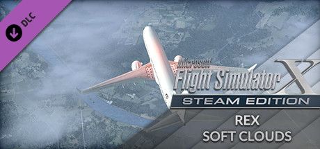 Front Cover for Microsoft Flight Simulator X: Steam Edition - REX Soft Clouds (Windows) (Steam release)