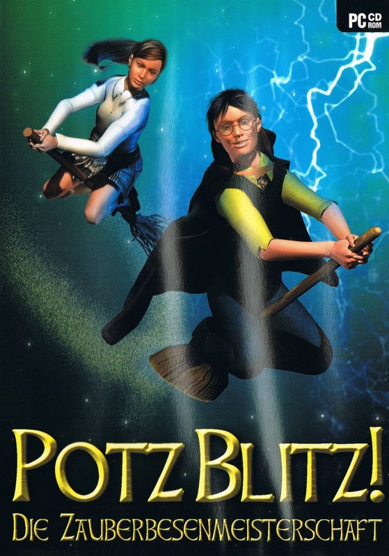 Front Cover for Potz Blitz!: Die Zauberbesenmeisterschaft (Windows)