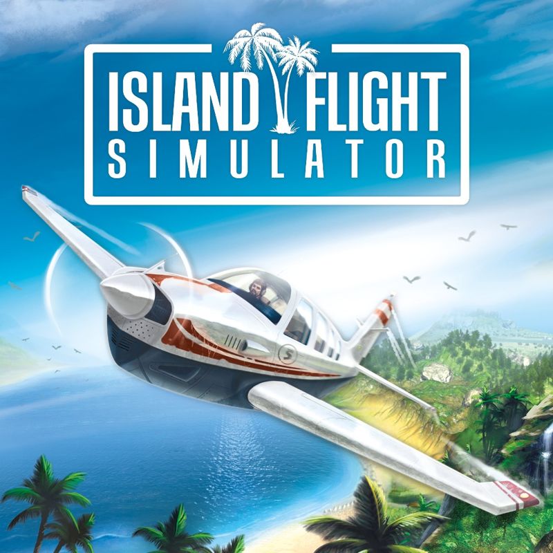 Front Cover for Island Flight Simulator (PlayStation 4) (download release)