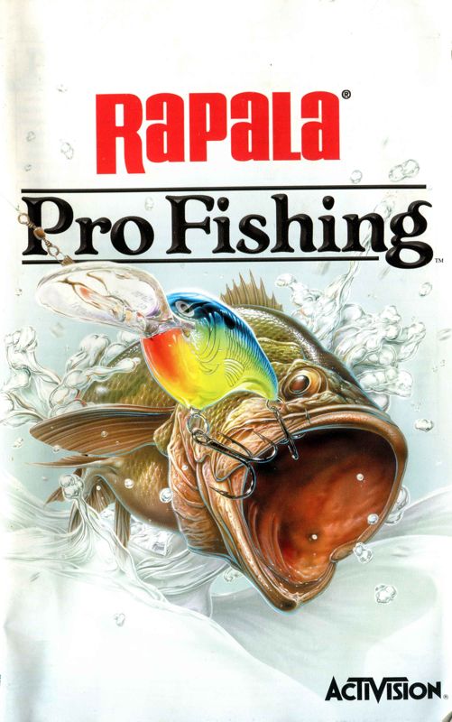Manual for Rapala Pro Fishing (PlayStation 2): Front