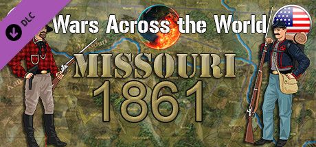 Front Cover for Wars Across the World: Missouri 1861 (Macintosh and Windows) (Steam release)