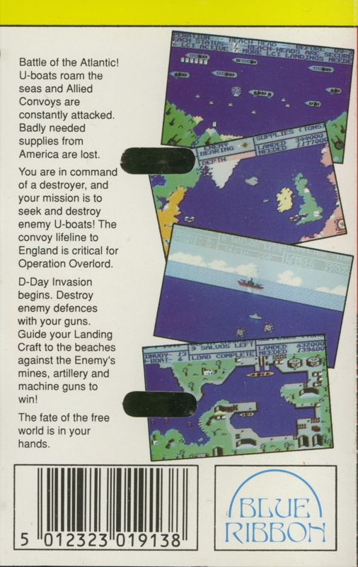 Back Cover for Wulfpack (ZX Spectrum)