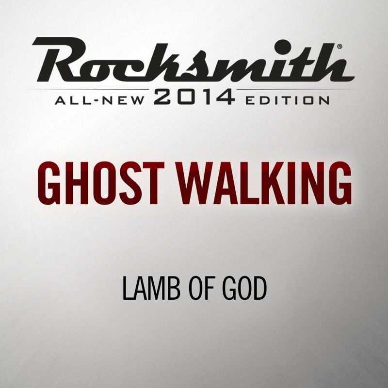 Front Cover for Rocksmith: All-new 2014 Edition - Lamb of God: Ghost Walking (PlayStation 3 and PlayStation 4) (download release)