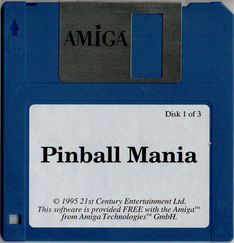 Media for Pinball Mania (Amiga): Disk 1