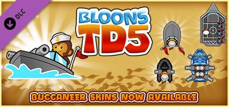 Front Cover for Bloons TD 5: Navy Monkey Buccaneer Skin (Macintosh and Windows) (Steam release)