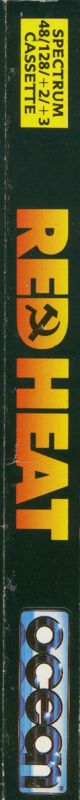 Spine/Sides for Red Heat (ZX Spectrum)