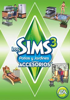 Front Cover for The Sims 3: Outdoor Living Stuff (Macintosh and Windows) (Origin release)