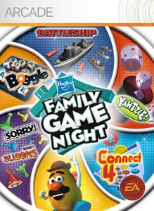 Front Cover for Hasbro Family Game Night (Xbox 360)