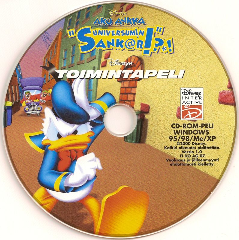 Media for Disney's Donald Duck: Goin' Quackers (Windows)