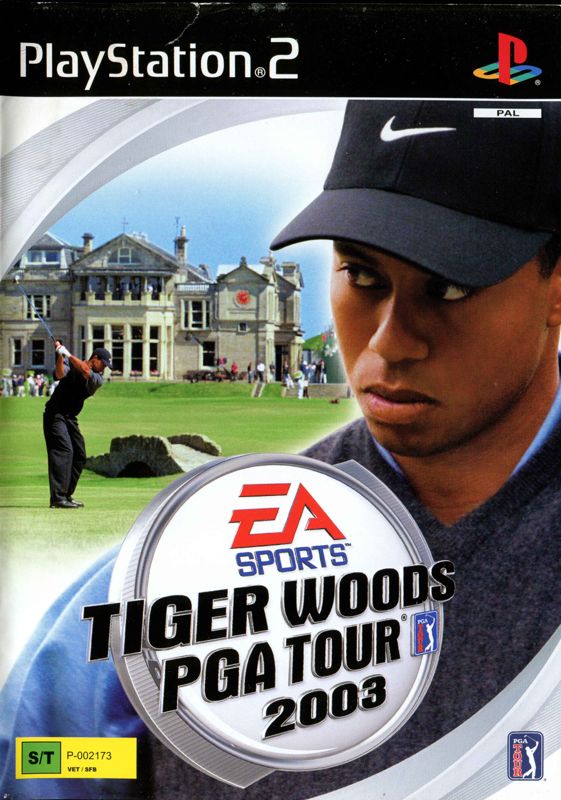 Front Cover for Tiger Woods PGA Tour 2003 (PlayStation 2)