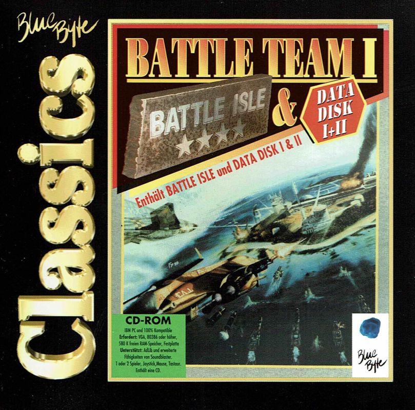 Front Cover for Battle Team 1 (DOS) (Blue Byte Classics release)