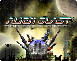 Front Cover for Alien Blast: The Encounter (Windows) (GameTap download release)