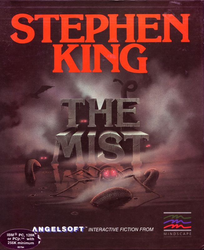 Front Cover for The Mist (DOS) (Binder type, with plastic pocket inside)