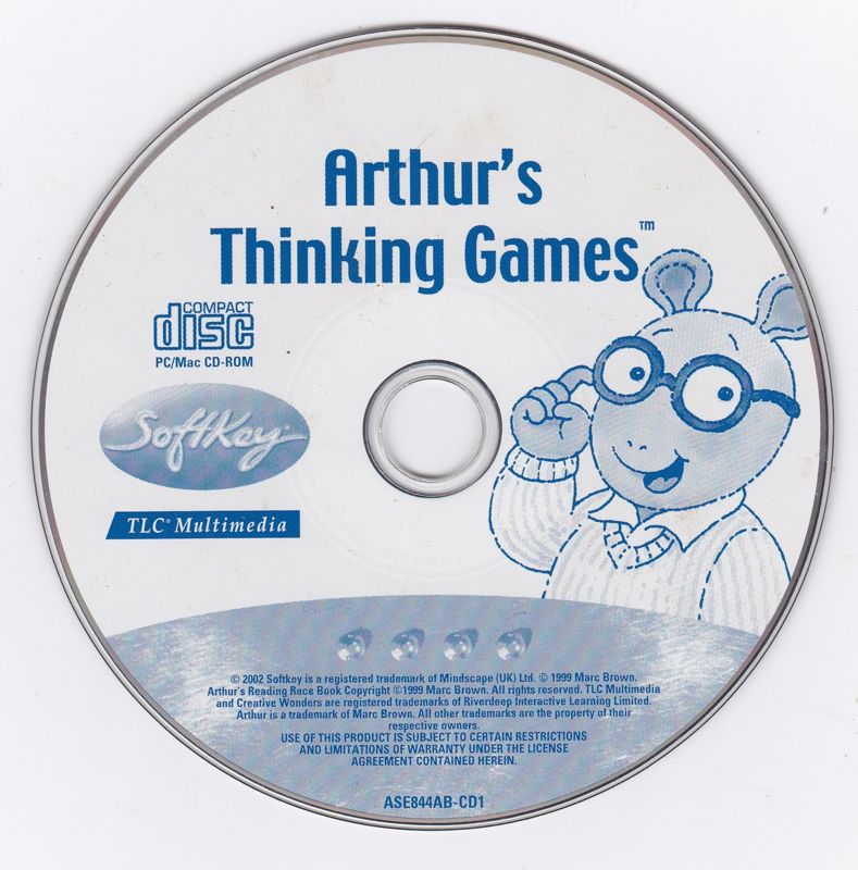 Media for Arthur's Thinking Games & Dr Seuss ABC (Macintosh and Windows): Arthur's Thinking Games