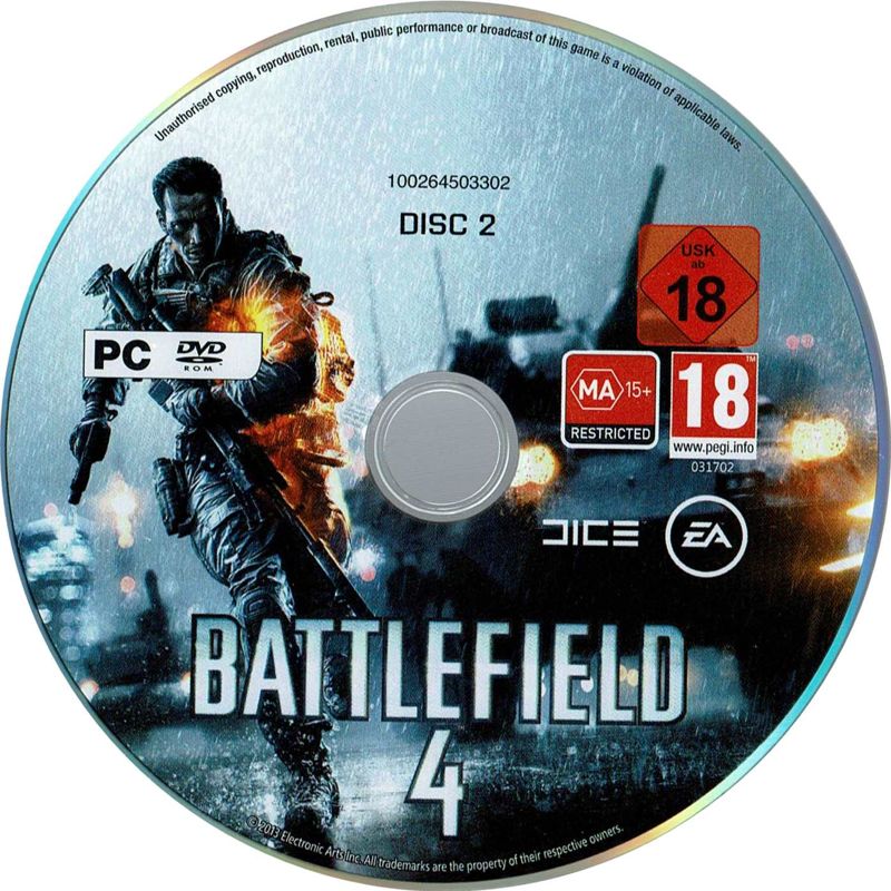 Battlefield 4 cover or packaging material - MobyGames