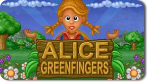 Front Cover for Alice Greenfingers (Windows) (Oberon Media release)