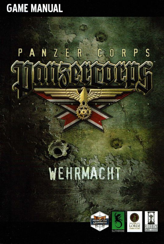 Manual for Panzer Corps: Gold Edition (Windows) (Mail Order release): Front