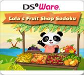 Front Cover for Lola's Fruit Shop Sudoku (Nintendo DSi) (download release)