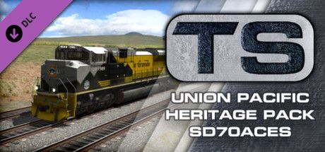 Front Cover for TS: Union Pacific Heritage SD70ACes (Windows) (Steam release)