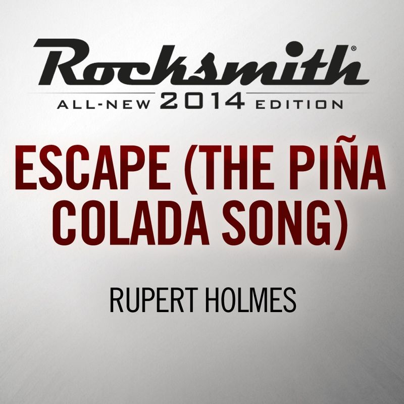 Front Cover for Rocksmith: All-new 2014 Edition - Rupert Holmes: Escape (The Piña Colada Song) (PlayStation 3 and PlayStation 4) (download release)