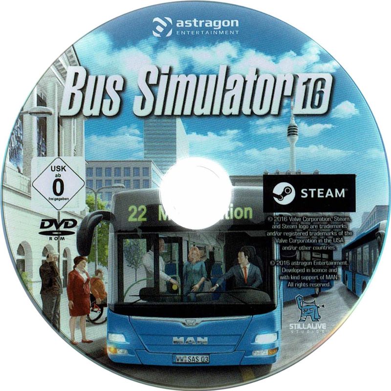 Media for Bus Simulator 16 (Macintosh and Windows)