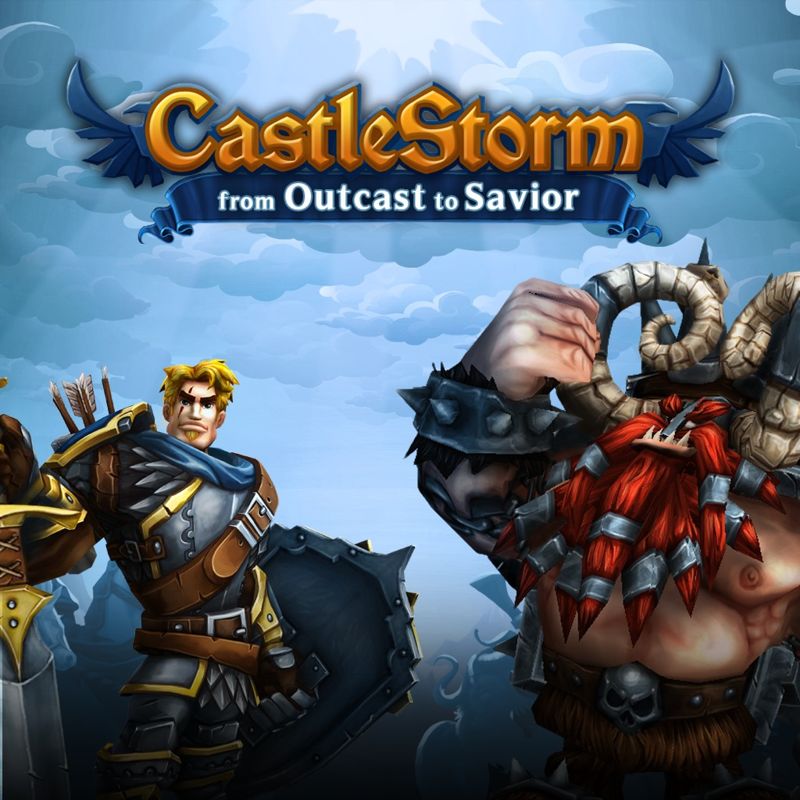 Front Cover for CastleStorm: From Outcast to Savior (PS Vita) (download release)