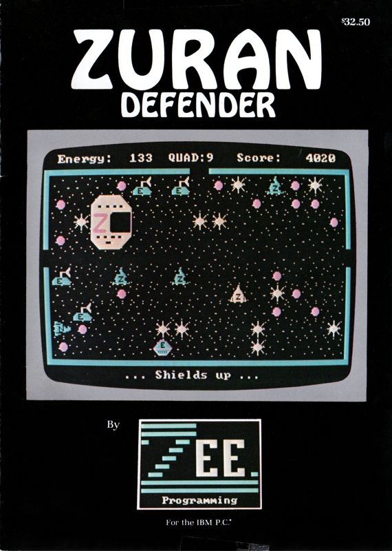 Front Cover for Zuran Defender (PC Booter)