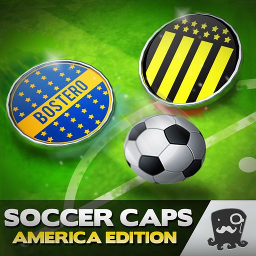 Front Cover for Soccer Caps America Edition (iPad and iPhone)