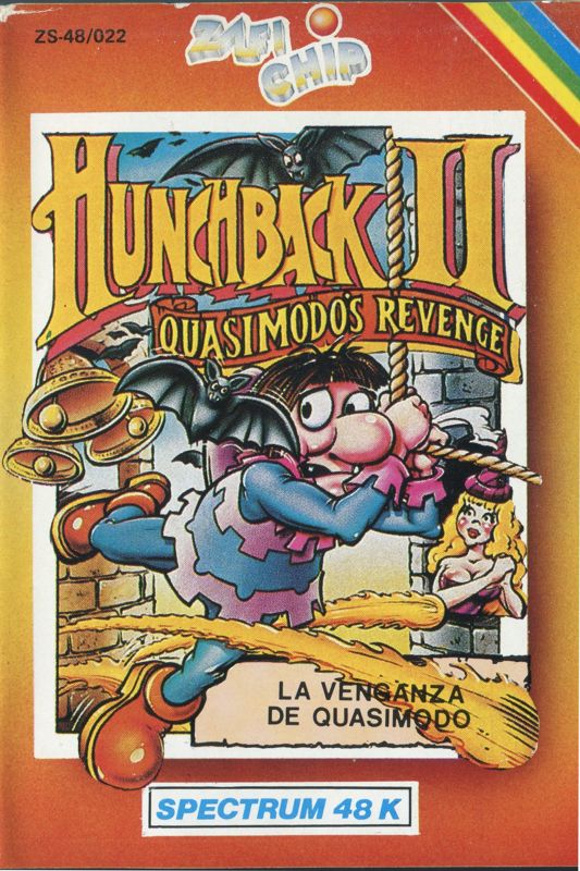 Front Cover for Hunchback II: Quasimodo's Revenge (ZX Spectrum)