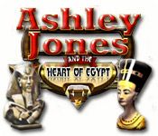 Front Cover for Ashley Jones and the Heart of Egypt (Windows) (Big Fish Games release)