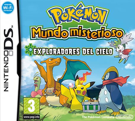 Front Cover for Pokémon Mystery Dungeon: Explorers of Sky (Wii U) (download release)