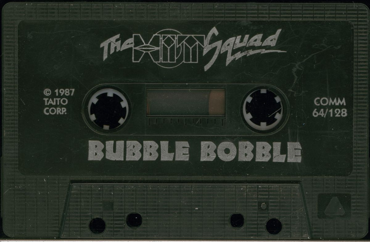 Media for Bubble Bobble (Commodore 64) (Budget re-release)