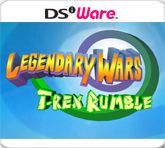 Front Cover for Legendary Wars: T-Rex Rumble (Nintendo DSi) (download release)