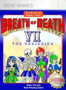 Front Cover for Breath of Death VII: The Beginning (Xbox 360) (XNA Indie Games release): 1st version