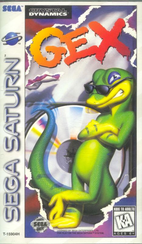 Front Cover for Gex (SEGA Saturn)