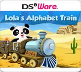 Front Cover for Lola's Alphabet Train (Nintendo DSi) (download release)