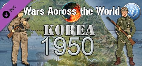 Front Cover for Wars Across the World: Korea 1950 (Macintosh and Windows) (Steam release)