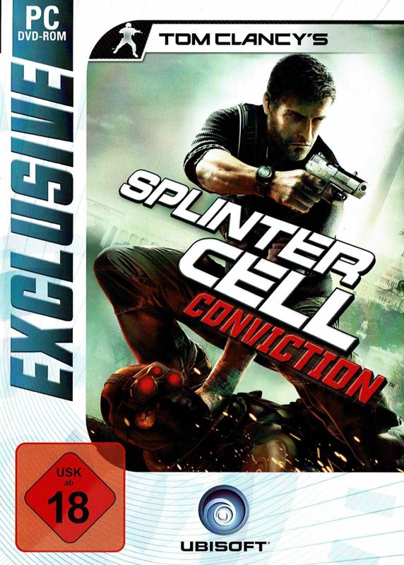 Front Cover for Tom Clancy's Splinter Cell: Conviction (Windows) (Ubisoft Exclusive release)