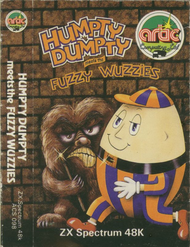 Full Cover for Humpty Dumpty meets the Fuzzy Wuzzies (ZX Spectrum)