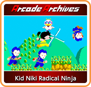 Front Cover for Kid Niki: Radical Ninja (Nintendo Switch) (download release): 1st version
