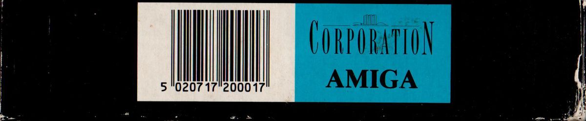 Spine/Sides for Corporation (Amiga): Top