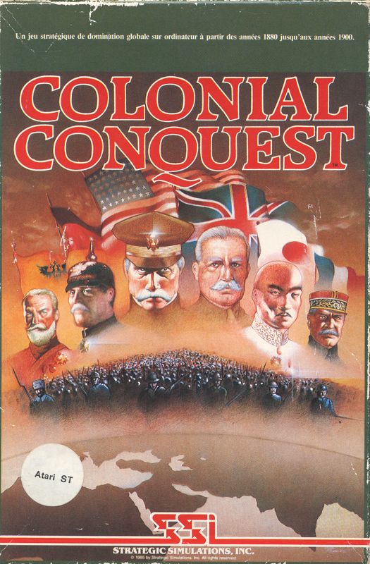 Front Cover for Colonial Conquest (Atari ST)