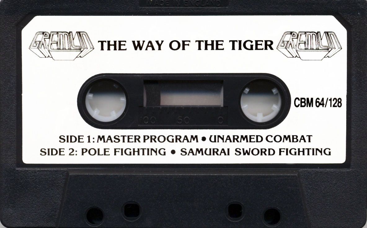 Media for The Way of the Tiger (Commodore 64) (Kixx release)