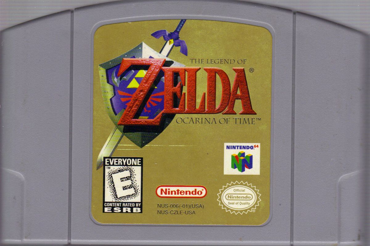 Media for The Legend of Zelda: Ocarina of Time (Nintendo 64)