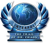 Front Cover for Interpol: The Trail of Dr. Chaos (Windows) (Big Fish Games release)
