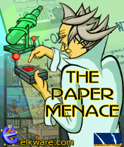 Front Cover for The Paper Menace (J2ME)