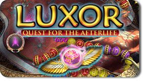Front Cover for Luxor: Quest for the Afterlife (Windows) (Oberon Media release)