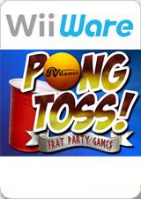 Front Cover for Pong Toss: Frat Party Games (Wii)