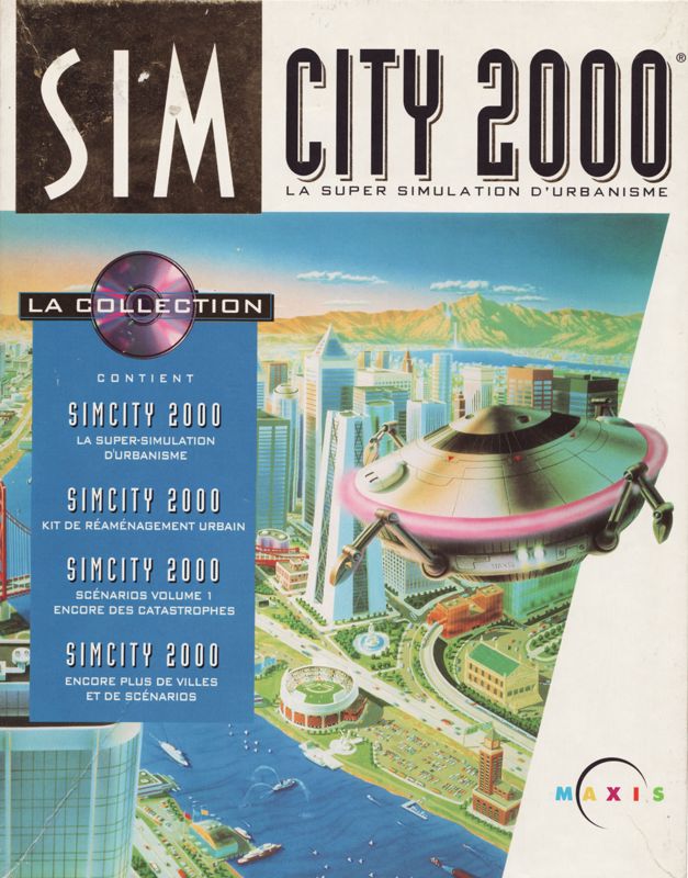 Front Cover for SimCity 2000: CD Collection (DOS and Macintosh and Windows and Windows 3.x)